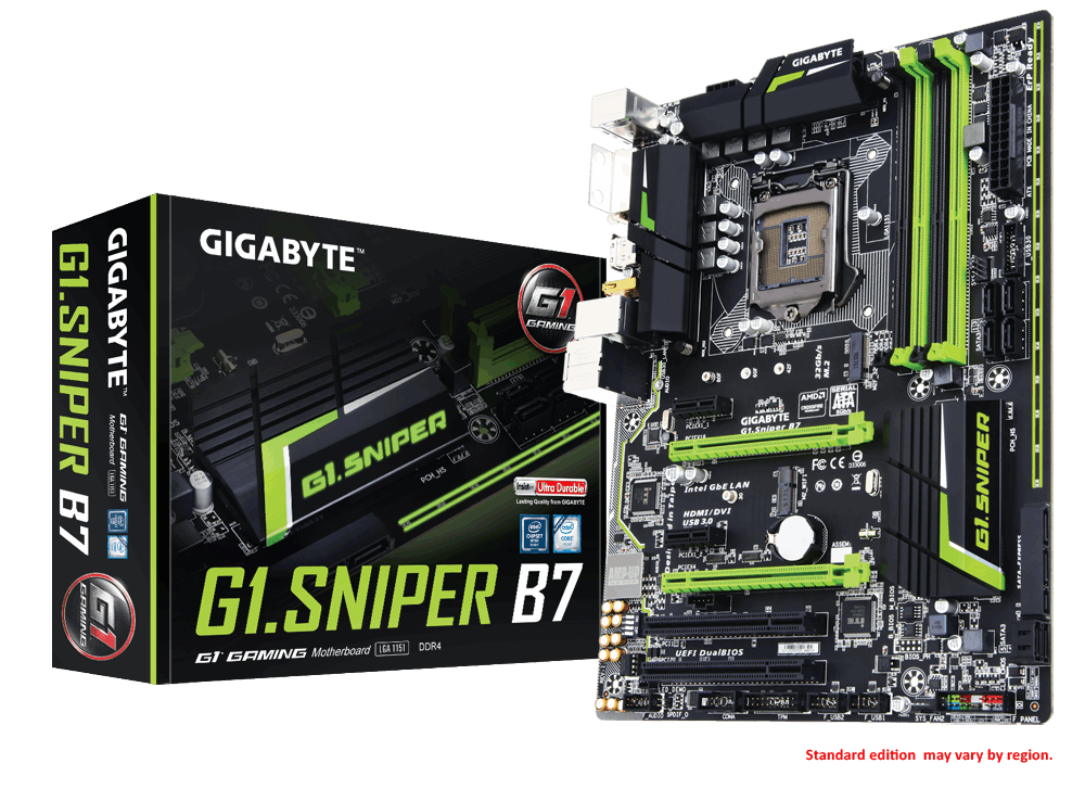 Gigabyte G1.Sniper B7 Motherboard Specifications On MotherboardDB